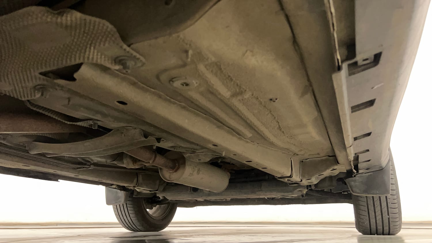 Used 2021 Ford EcoSport Trend 1.5L Ti-VCT Petrol Manual extra REAR RIGHT UNDERBODY VIEW