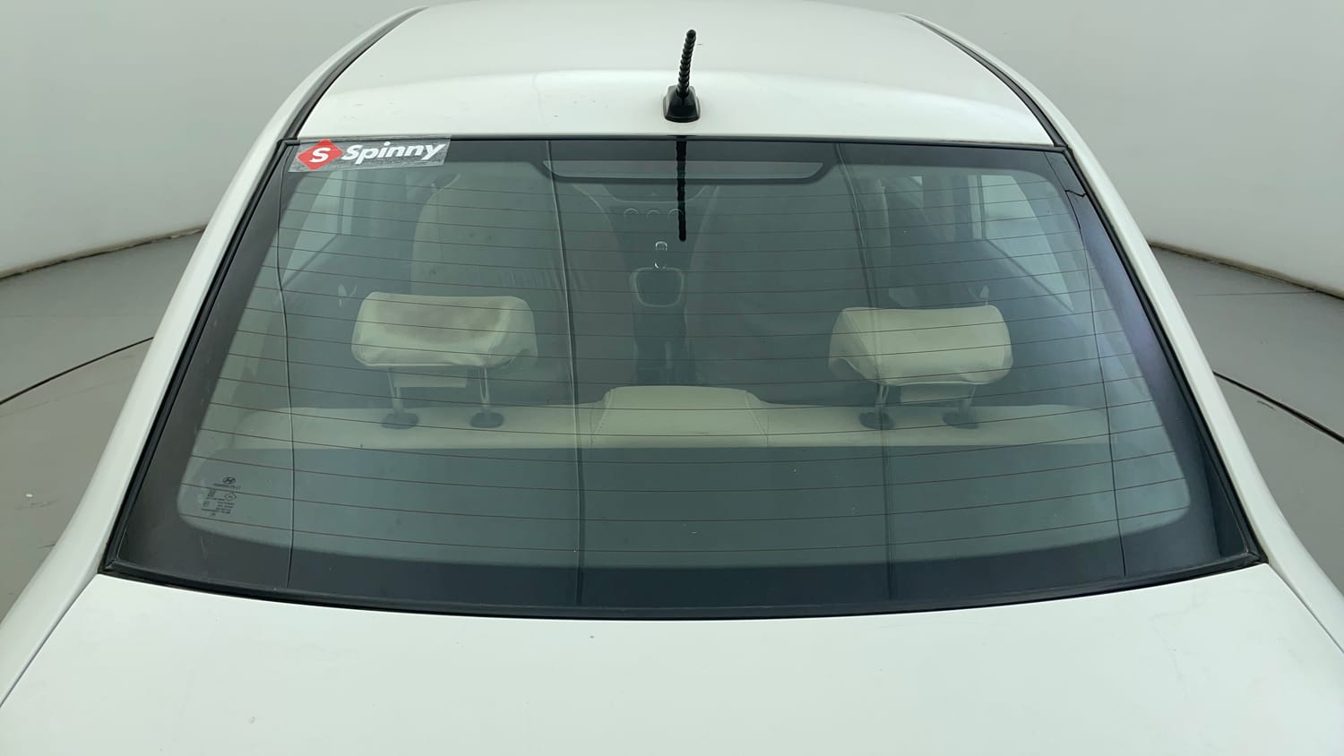 Used 2016 Hyundai Xcent S 1.2 Petrol Manual exterior BACK WINDSHIELD VIEW