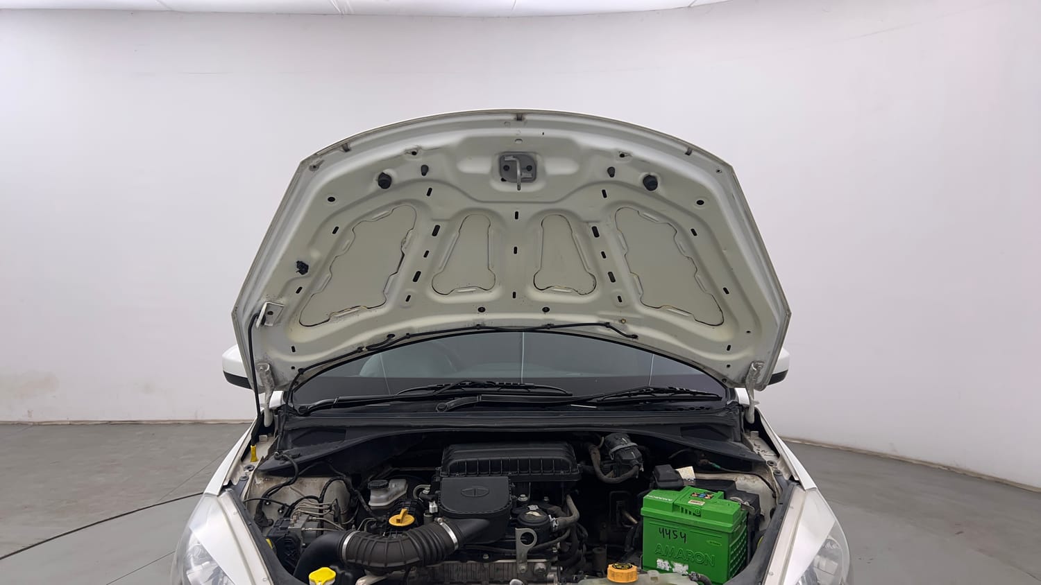 Used 2019 Tata Tiago Revotron XT Petrol Manual engine ENGINE & BONNET OPEN FRONT VIEW