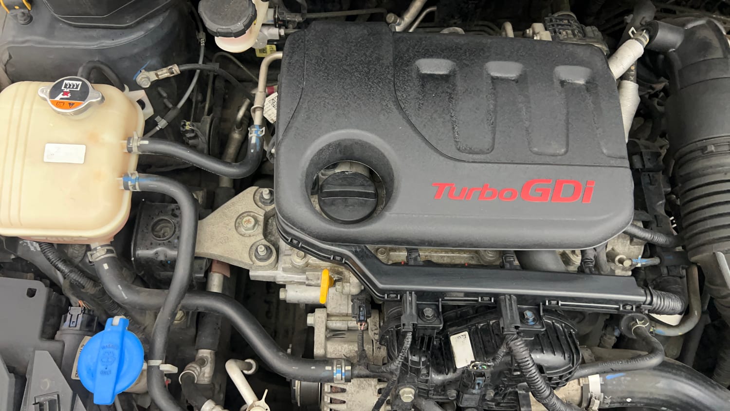 Used 2023 Hyundai i20 N Line N8 1.0 Turbo DCT Petrol Automatic engine ENGINE RIGHT SIDE VIEW