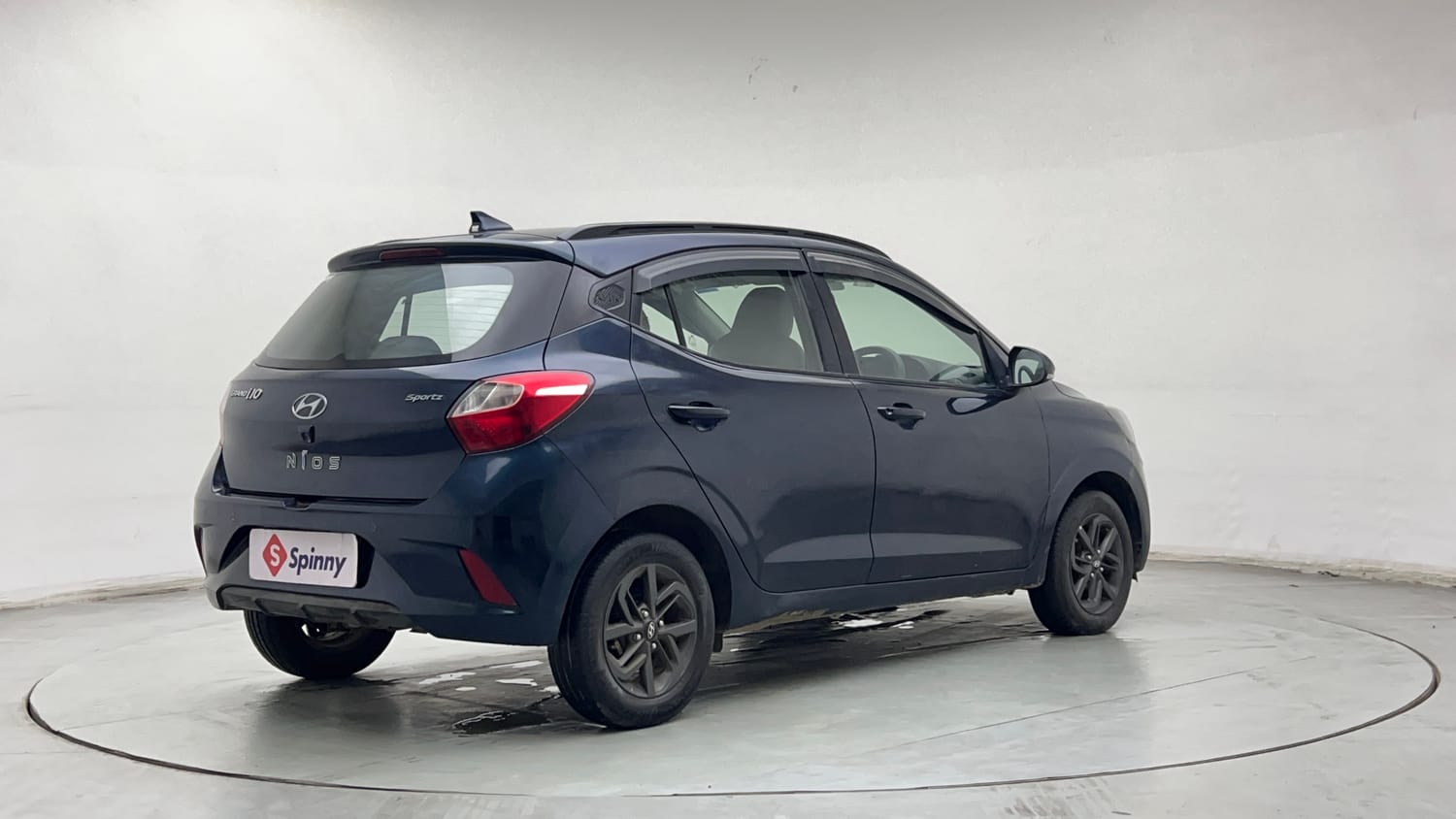 Used 2020 Hyundai Grand i10 Nios Sportz 1.2 Kappa VTVT Petrol Manual exterior RIGHT REAR CORNER VIEW