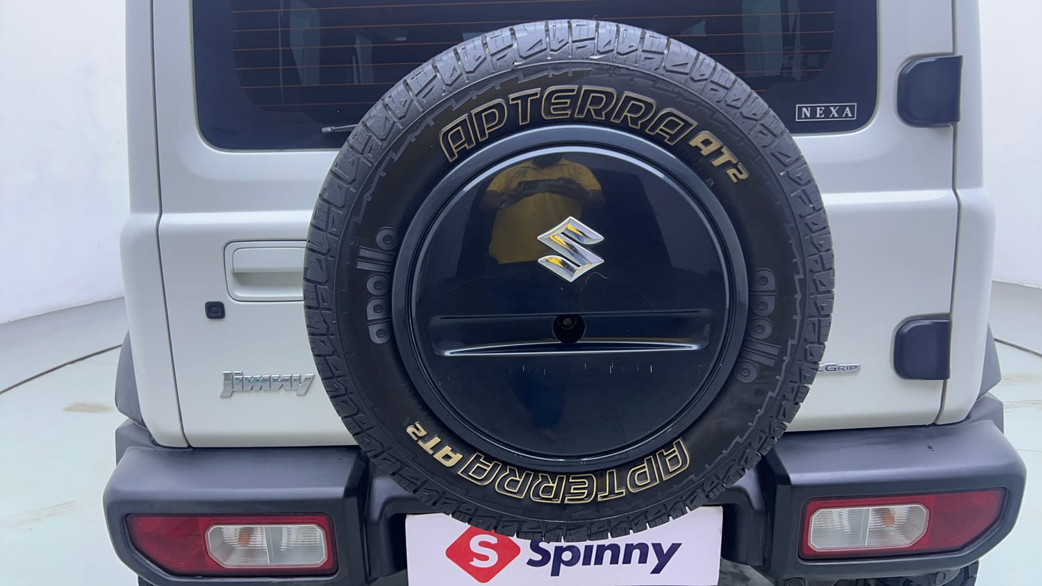 Used 2023 Maruti Suzuki Jimny Alpha AT Petrol Automatic tyres SPARE TYRE VIEW