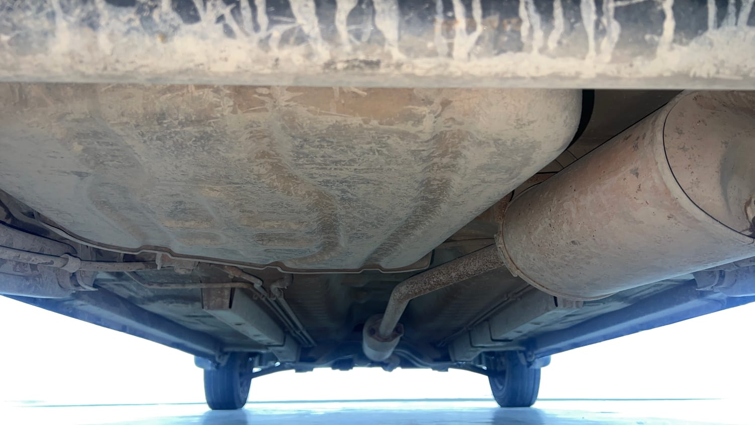 Used 2017 Maruti Suzuki Wagon R LXI CNG Cng Manual extra REAR UNDERBODY VIEW (TAKEN FROM REAR)