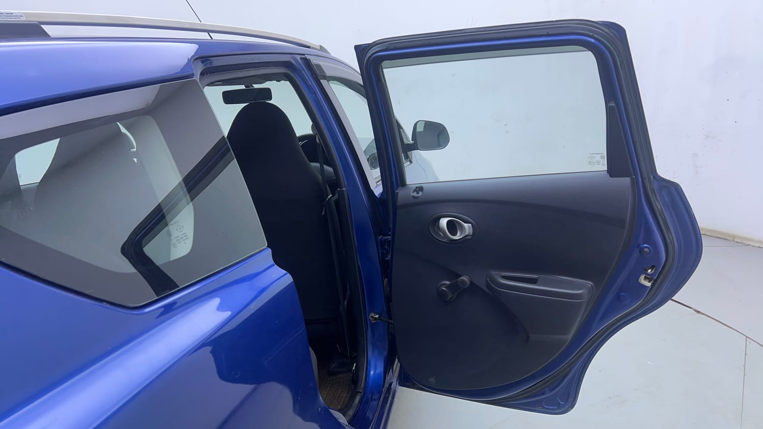 Used 2019 Datsun Go Plus T Petrol Manual interior RIGHT REAR DOOR OPEN VIEW