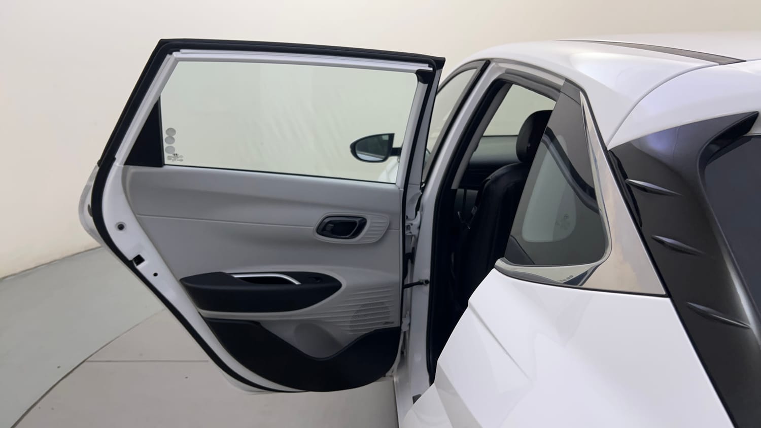 Used 2025 Hyundai New i20 Asta (O) 1.2 IVT Petrol Automatic interior LEFT REAR DOOR OPEN VIEW