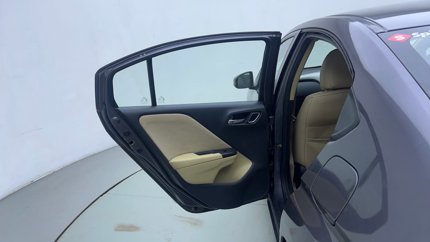 Used 2019 Honda City VX CVT Petrol Petrol Automatic interior LEFT REAR DOOR OPEN VIEW