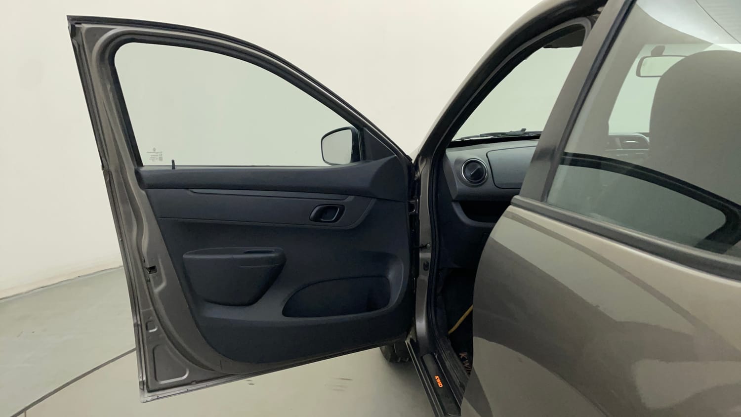 Used 2016 Renault Kwid RXT Petrol Manual interior LEFT FRONT DOOR OPEN VIEW