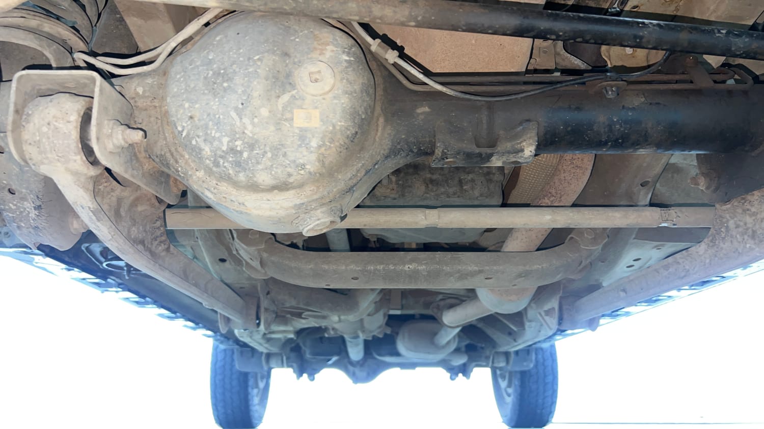 Used 2023 Maruti Suzuki Jimny Alpha AT Petrol Automatic extra FRONT LEFT UNDERBODY VIEW