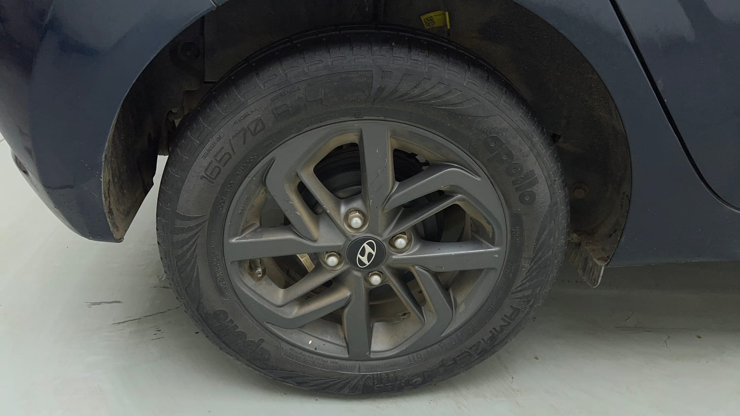 Used 2020 Hyundai Grand i10 Nios Sportz 1.2 Kappa VTVT Petrol Manual tyres RIGHT REAR TYRE RIM VIEW