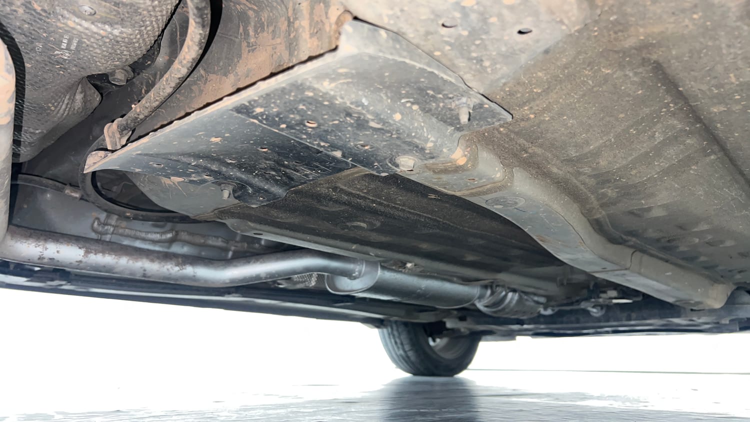 Used 2023 Hyundai i20 N Line N8 1.0 Turbo DCT Petrol Automatic extra REAR RIGHT UNDERBODY VIEW