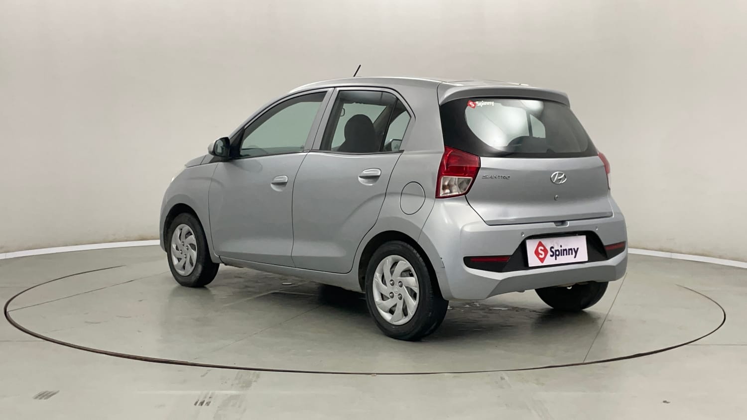 Used 2020 Hyundai New Santro 1.1 Sportz Petrol + CNG (outside fitted) Petrol+cng Manual exterior LEFT REAR CORNER VIEW