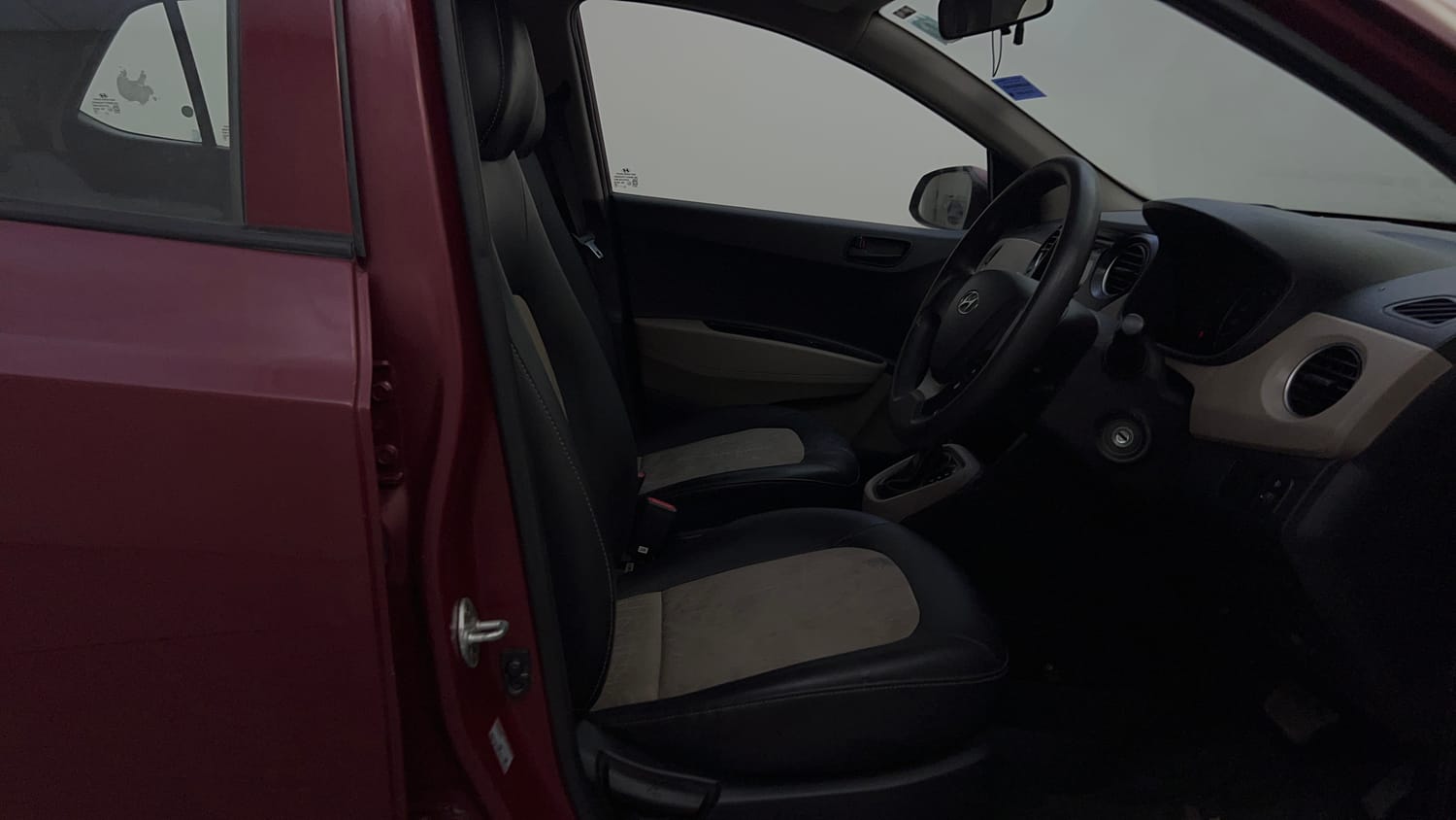 Used 2017 Hyundai Grand i10 Magna AT 1.2 Kappa VTVT Petrol Automatic interior RIGHT SIDE FRONT DOOR CABIN VIEW