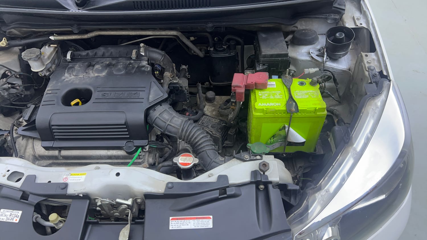 Used 2016 Maruti Suzuki Celerio VXi AMT Petrol Automatic engine ENGINE LEFT SIDE VIEW