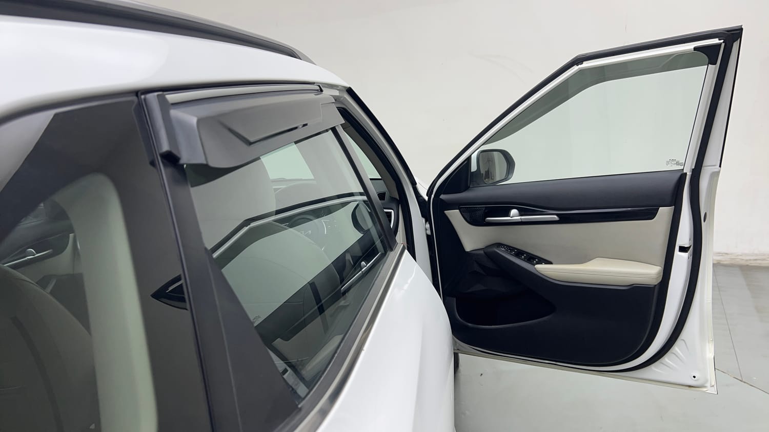 Used 2021 kia Seltos HTX 1.5 IVT Petrol Automatic interior RIGHT FRONT DOOR OPEN VIEW