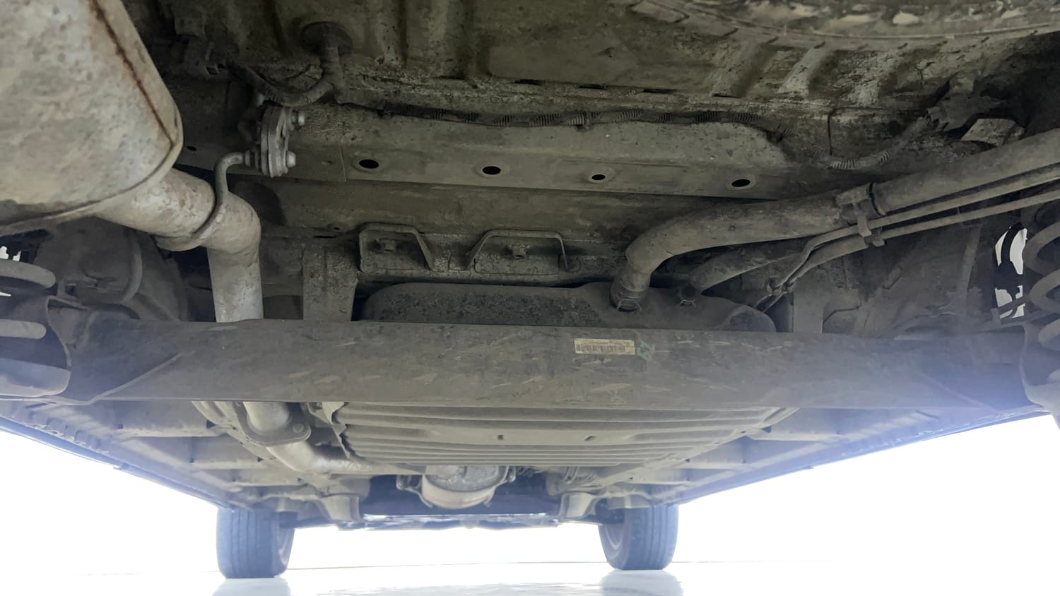 Used 2019 MG Motors Hector Sharp 1.5 DCT Petrol Petrol Automatic extra REAR UNDERBODY VIEW (TAKEN FROM REAR)