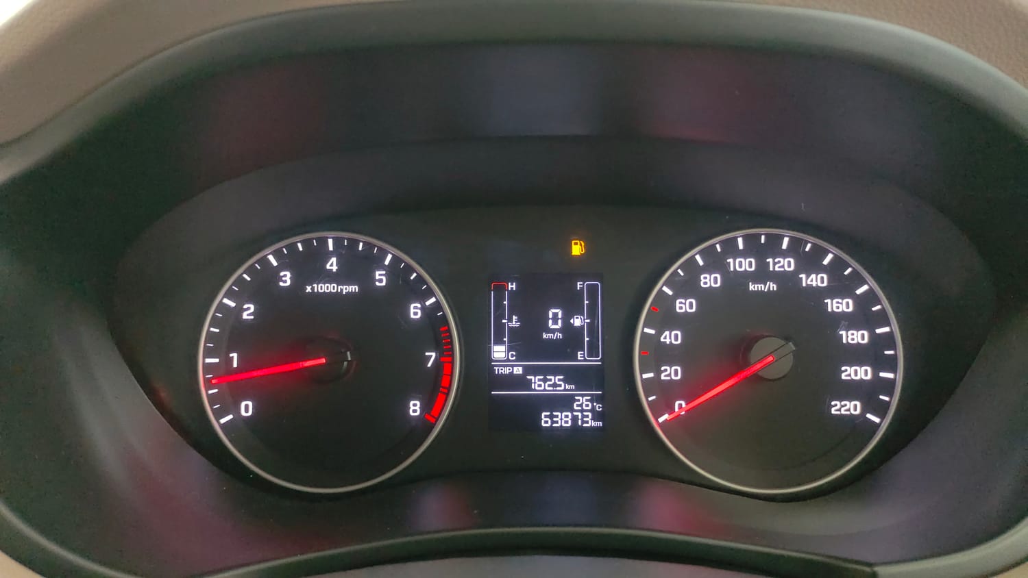 Used 2019 Hyundai Elite i20 Magna Plus 1.2 Petrol Manual interior CLUSTERMETER VIEW
