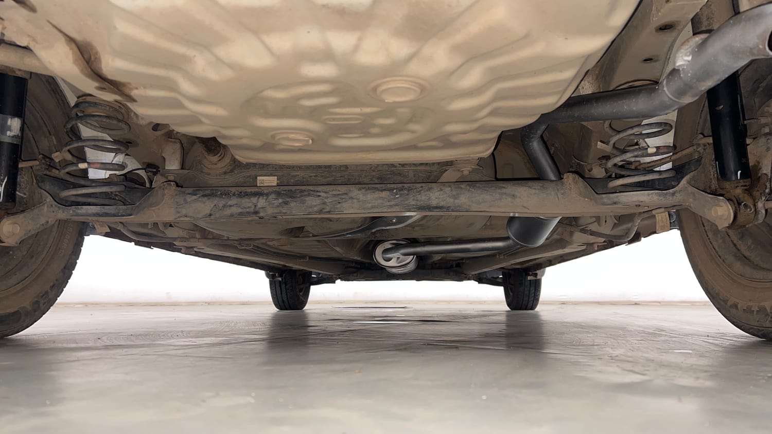 Used 2023 Maruti Suzuki Alto K10 VXi Plus Petrol Manual extra REAR UNDERBODY VIEW (TAKEN FROM REAR)