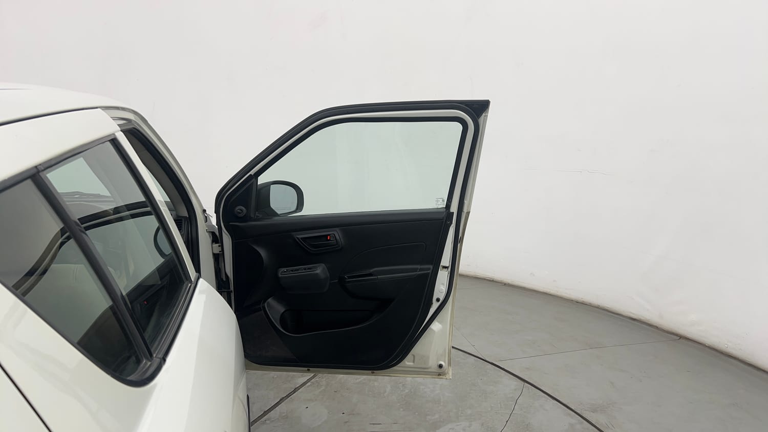 Used 2012 Maruti Suzuki Swift LXi Petrol Manual interior RIGHT FRONT DOOR OPEN VIEW