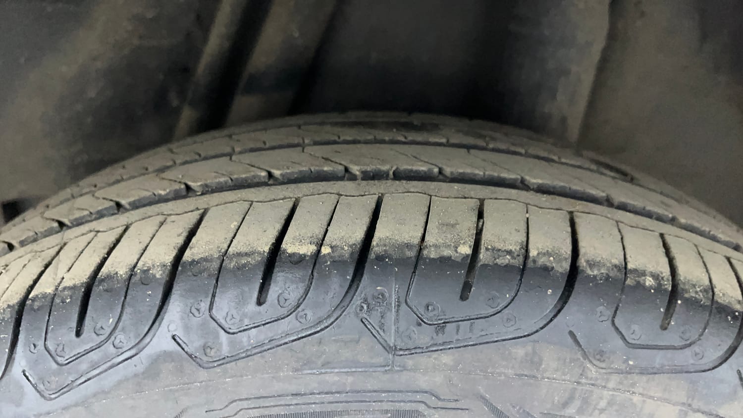 Used 2022 Honda Jazz ZX CVT Petrol Automatic tyres LEFT REAR TYRE TREAD VIEW
