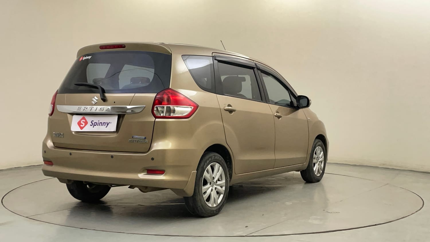 Used 2017 Maruti Suzuki Ertiga ZDI + SHVS Diesel Manual exterior RIGHT REAR CORNER VIEW