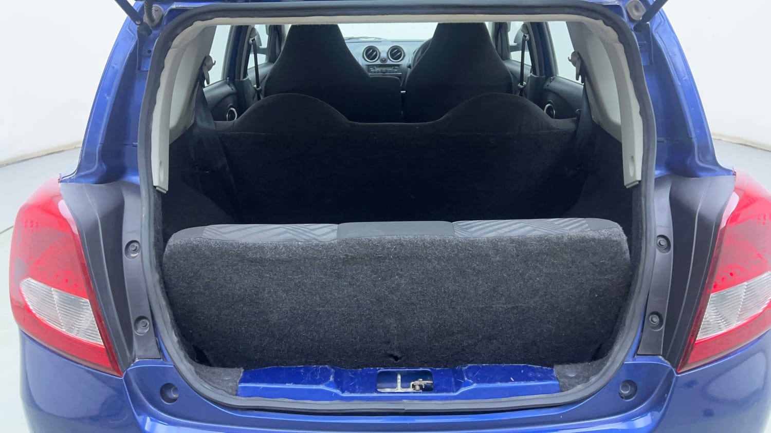 Used 2019 Datsun Go Plus T Petrol Manual interior DICKY INSIDE VIEW