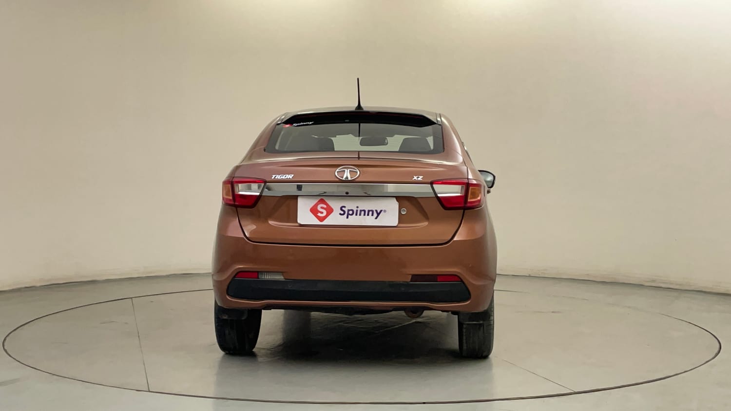 Used 2017 Tata Tigor Revotron XZ (O) Petrol Manual exterior BACK VIEW