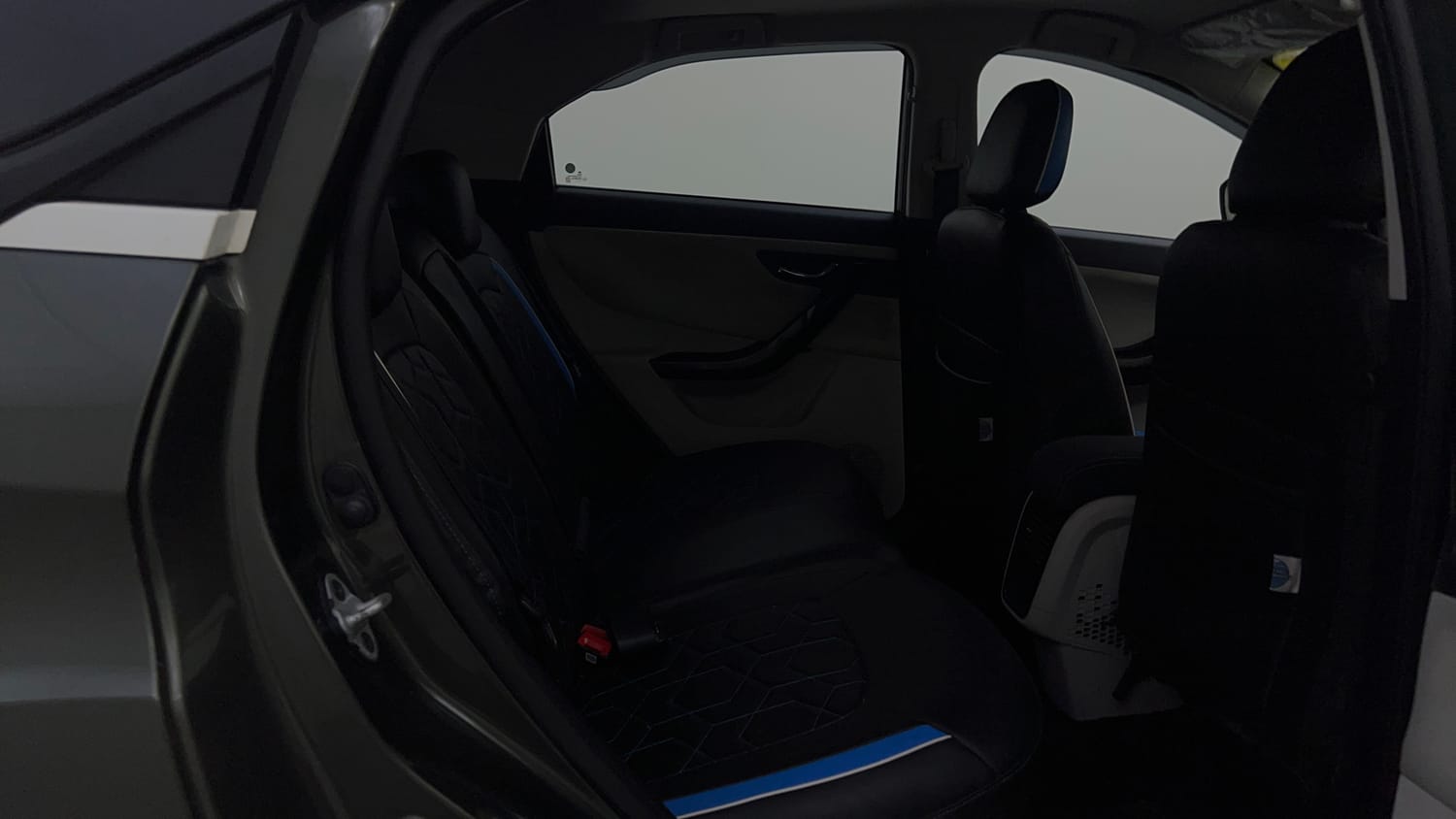Used 2020 Tata Nexon XZ Plus (O) Dual Tone Petrol Manual interior RIGHT SIDE REAR DOOR CABIN VIEW