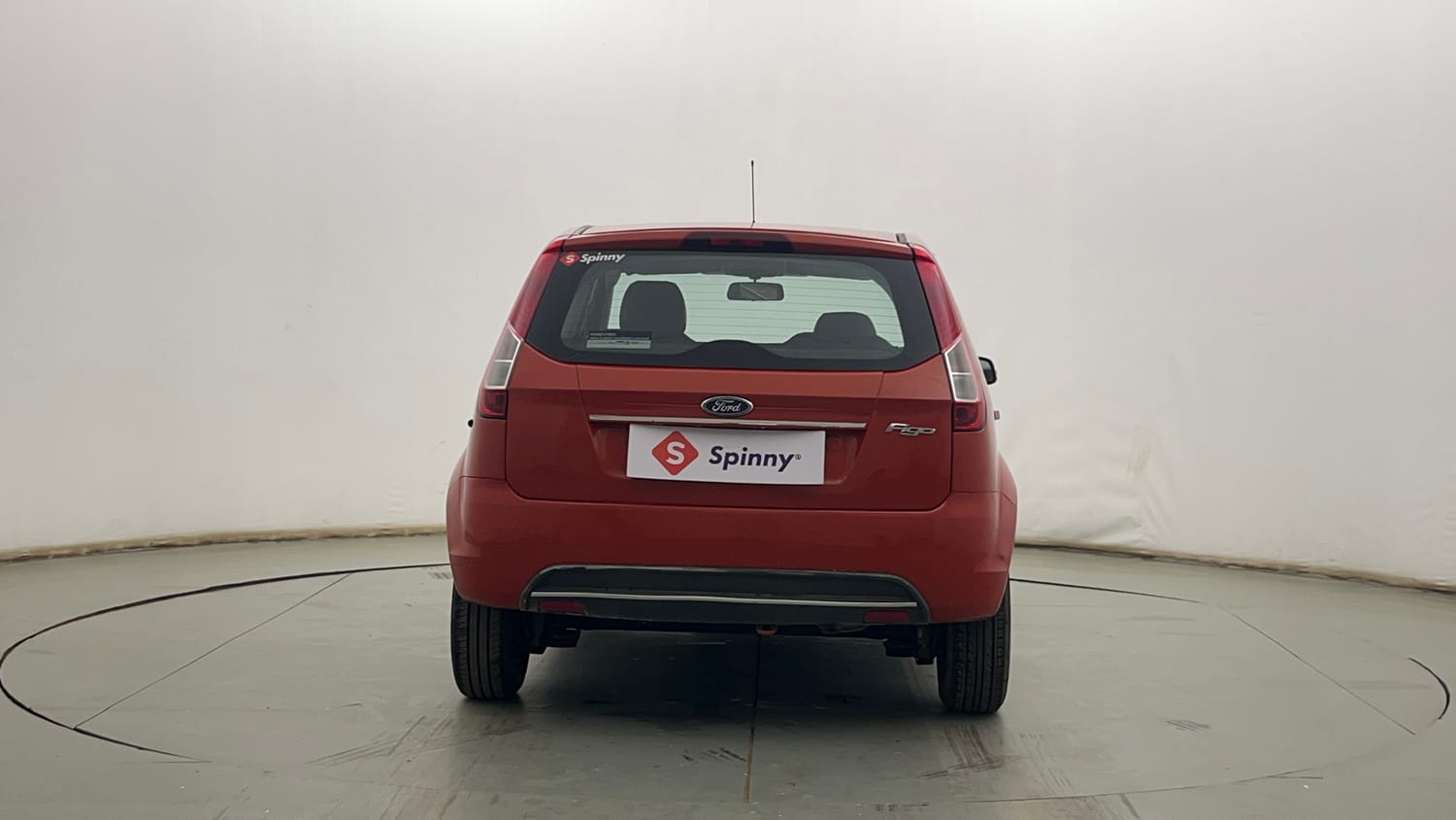 Used 2015 Ford Figo Duratec Petrol ZXI 1.2 Petrol Manual exterior BACK VIEW