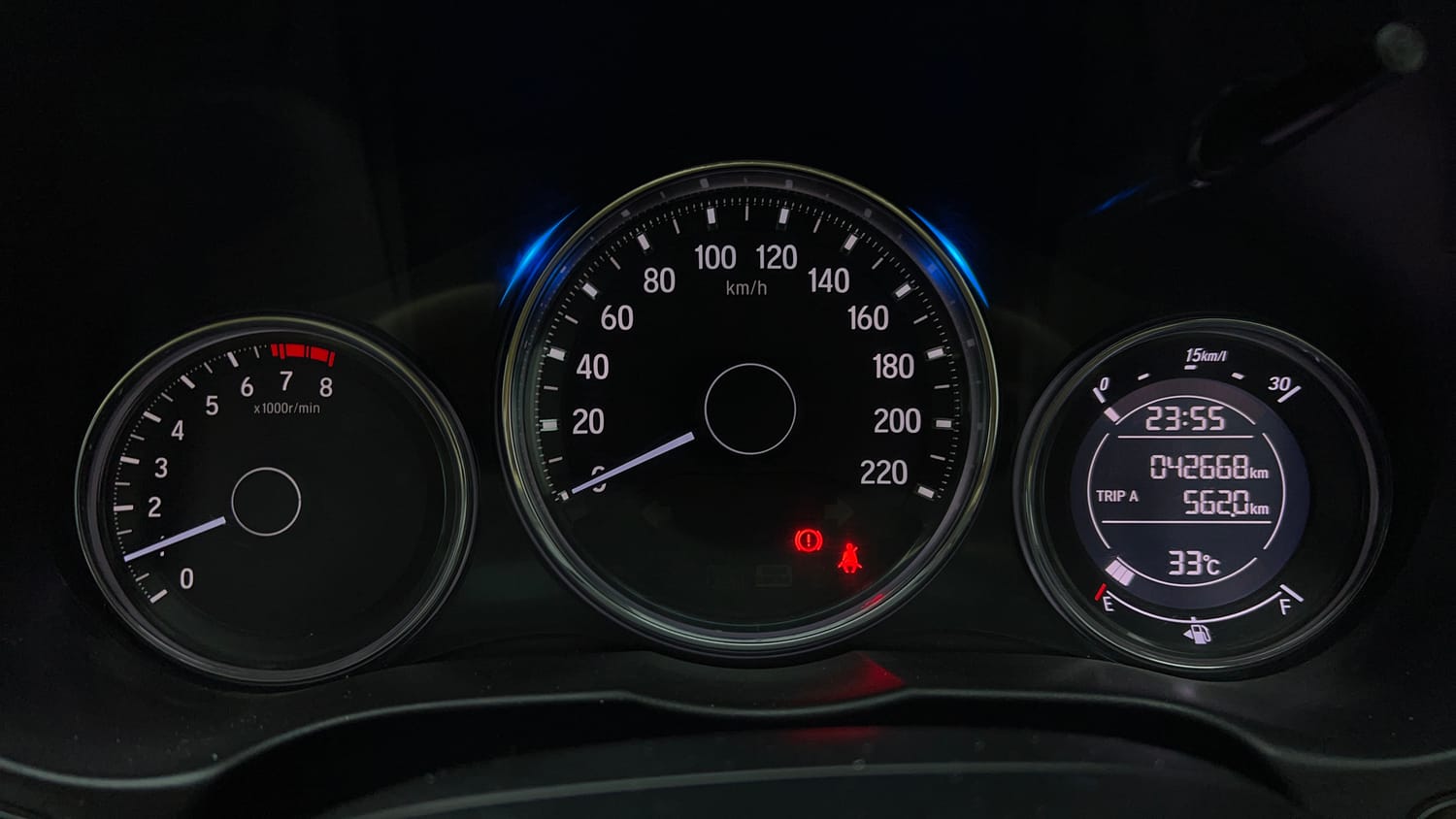 Used 2022 Honda City 4th Generation V Petrol Petrol Manual interior CLUSTERMETER VIEW