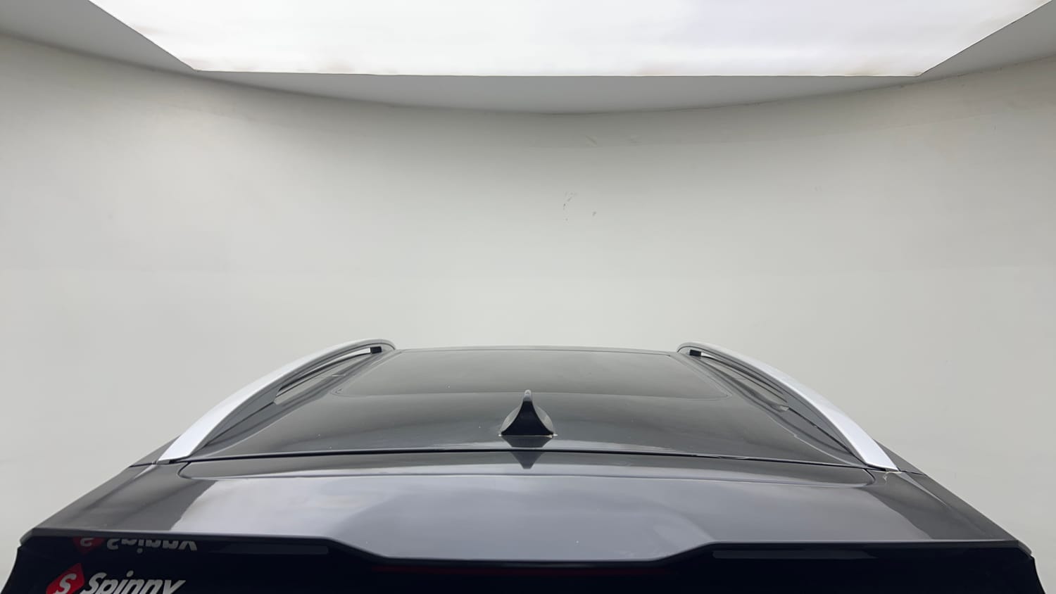 Used 2023 MG Motors Hector Plus Savvy Pro 1.5 Turbo Petrol CVT 6 STR Petrol Automatic exterior EXTERIOR ROOF VIEW