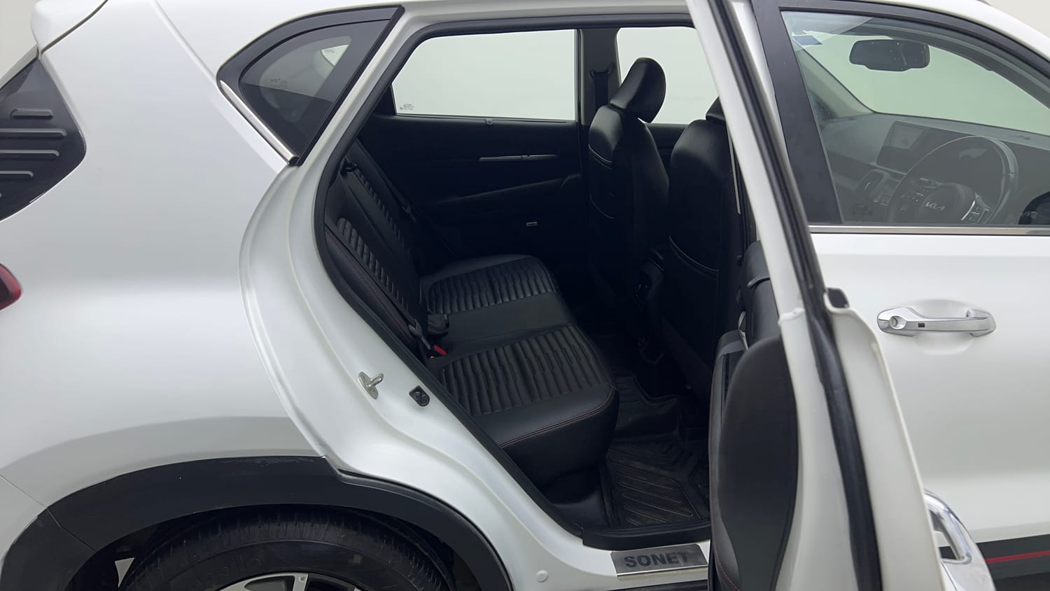 Used 2022 Kia Sonet GTX Plus 1.5 AT Diesel Automatic interior RIGHT SIDE REAR DOOR CABIN VIEW
