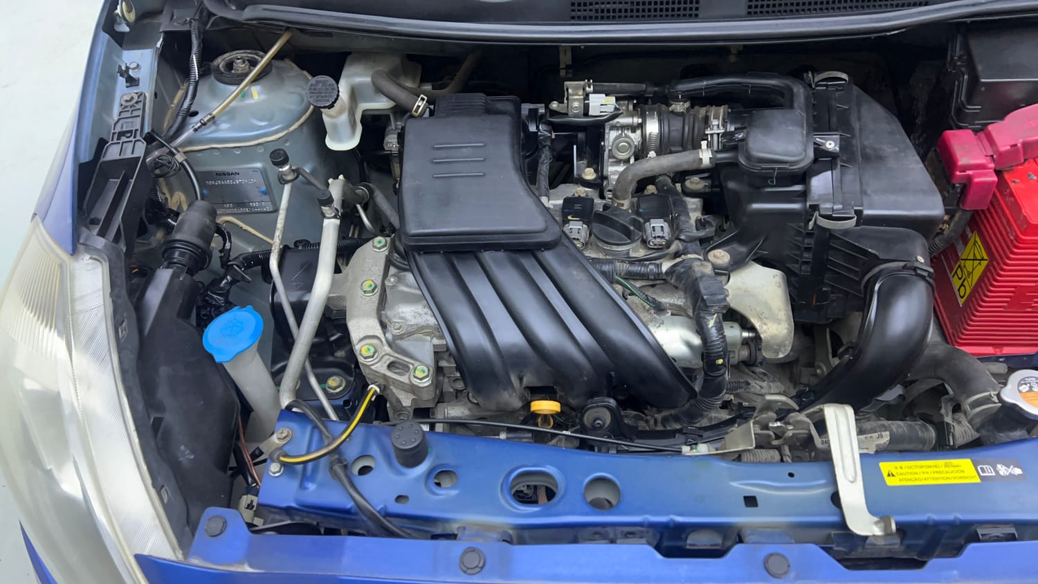 Used 2019 Datsun Go Plus T Petrol Manual engine ENGINE RIGHT SIDE VIEW