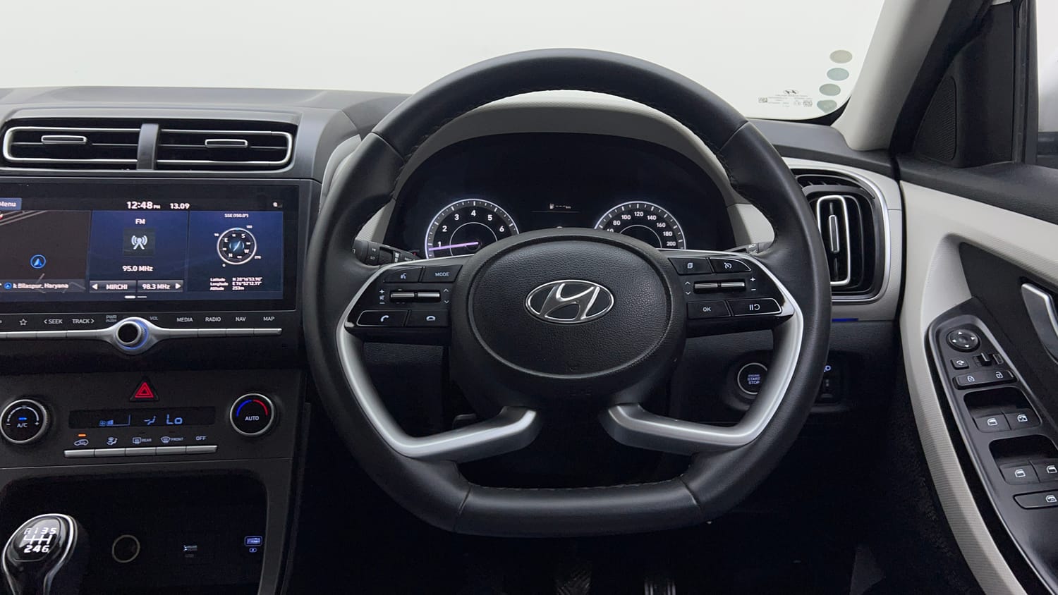 Used 2023 Hyundai Creta SX 1.5 Petrol Petrol Manual interior STEERING VIEW