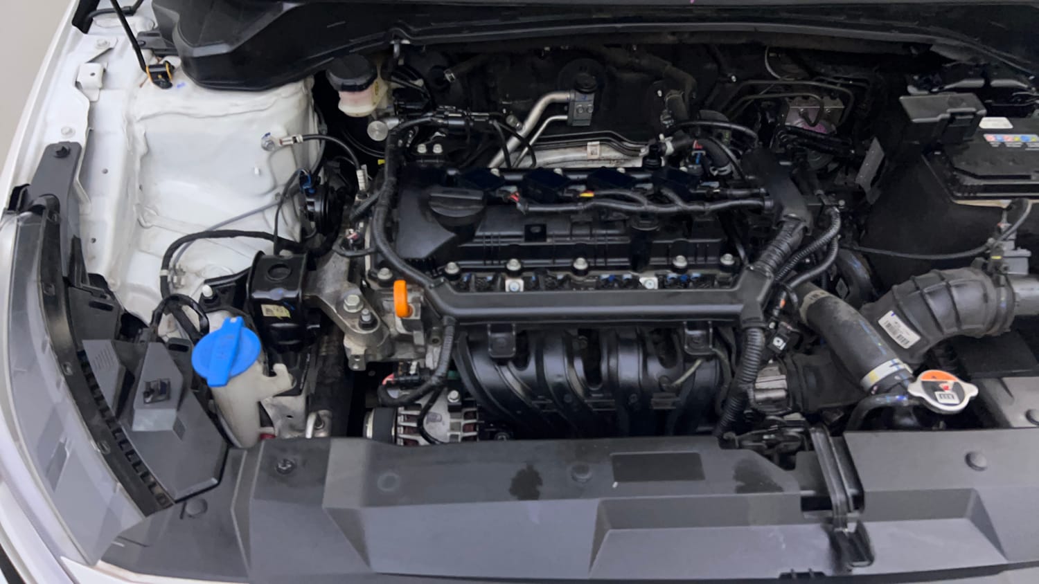 Used 2025 Hyundai New i20 Asta (O) 1.2 IVT Petrol Automatic engine ENGINE RIGHT SIDE VIEW