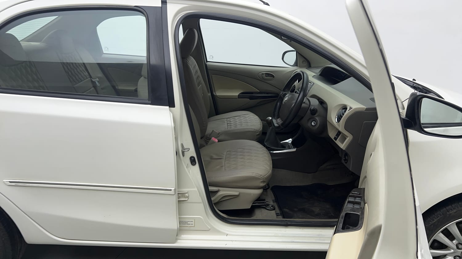 Used 2016 Toyota Etios VX Petrol Manual interior RIGHT SIDE FRONT DOOR CABIN VIEW