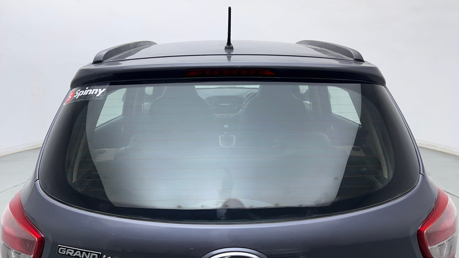 Used 2016 Hyundai Grand i10 Sportz 1.2 Kappa VTVT Petrol Manual exterior BACK WINDSHIELD VIEW
