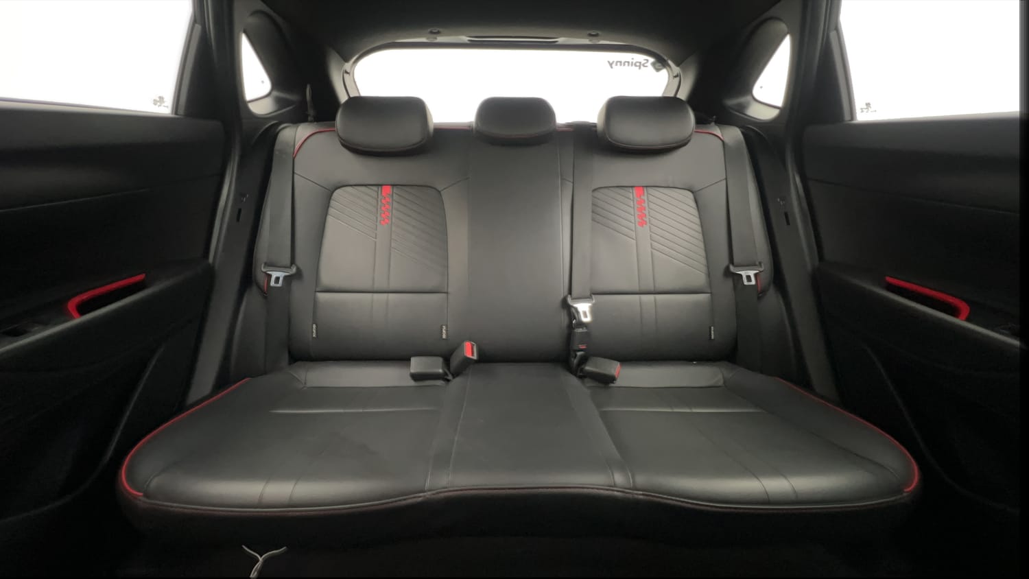 Used 2023 Hyundai i20 N Line N8 1.0 Turbo DCT Petrol Automatic interior REAR SEAT CONDITION VIEW