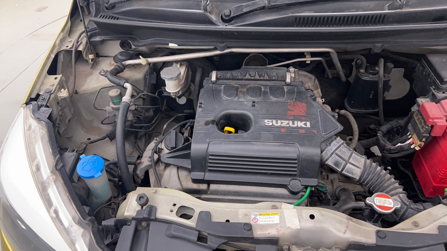 Used 2014 Maruti Suzuki Celerio VXi Petrol Manual engine ENGINE RIGHT SIDE VIEW