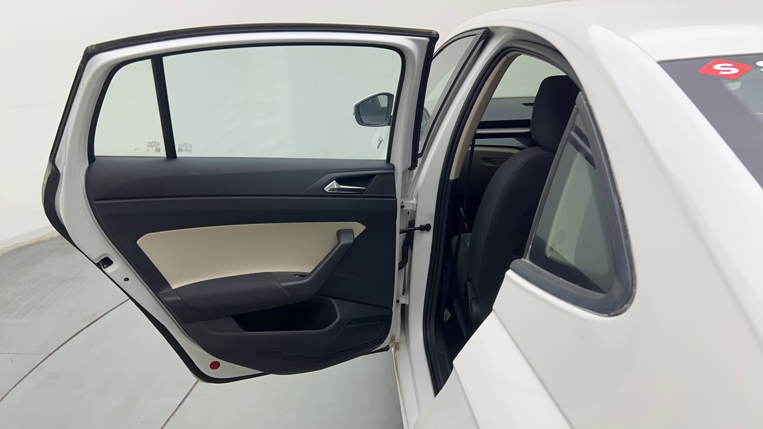 Used 2023 Skoda Slavia Ambition 1.0L TSI MT Petrol Manual interior LEFT REAR DOOR OPEN VIEW