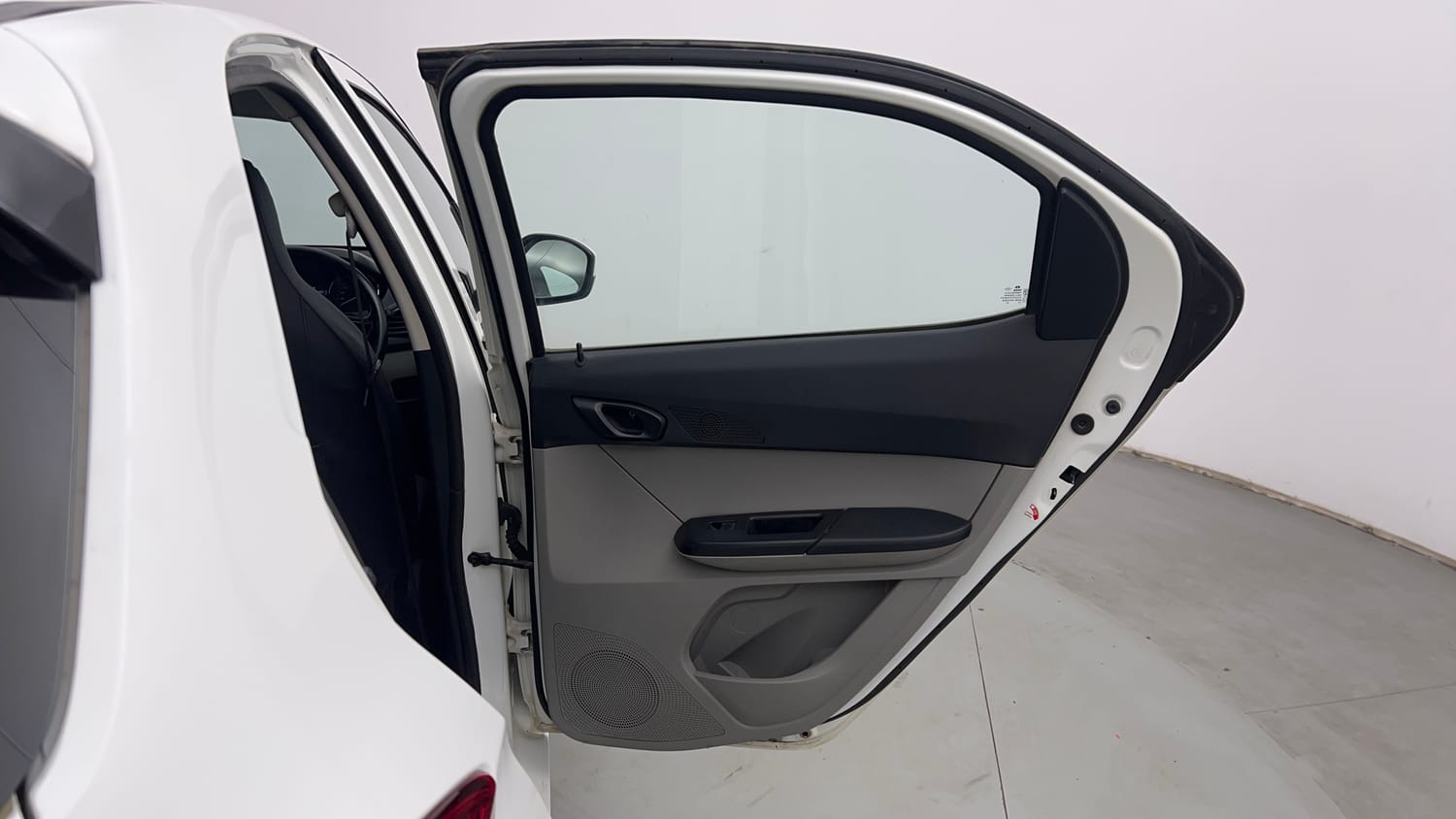 Used 2019 Tata Tiago Revotron XT Petrol Manual interior RIGHT REAR DOOR OPEN VIEW