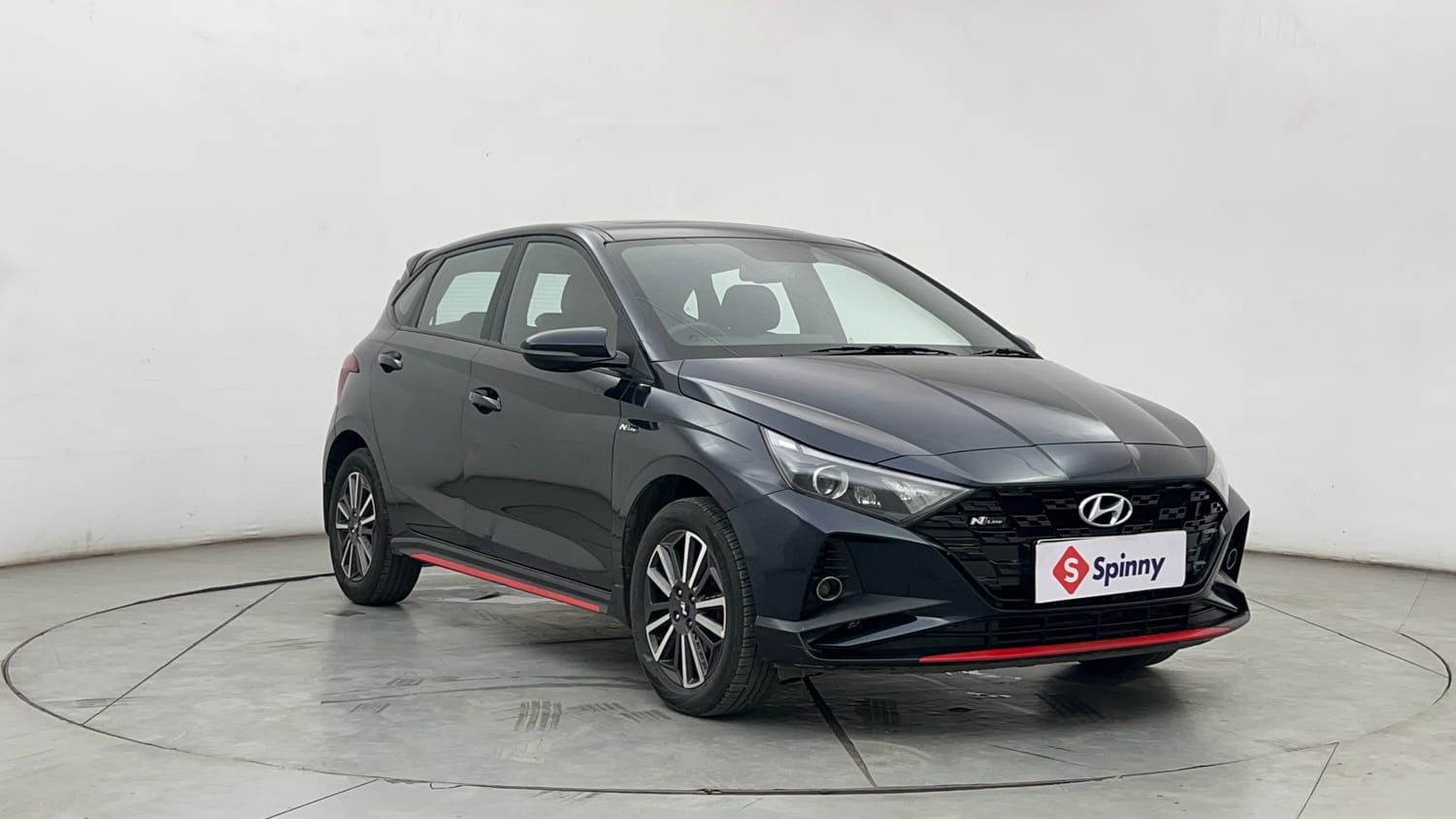 Used 2023 Hyundai i20 N Line N8 1.0 Turbo DCT Petrol Automatic exterior RIGHT FRONT CORNER VIEW