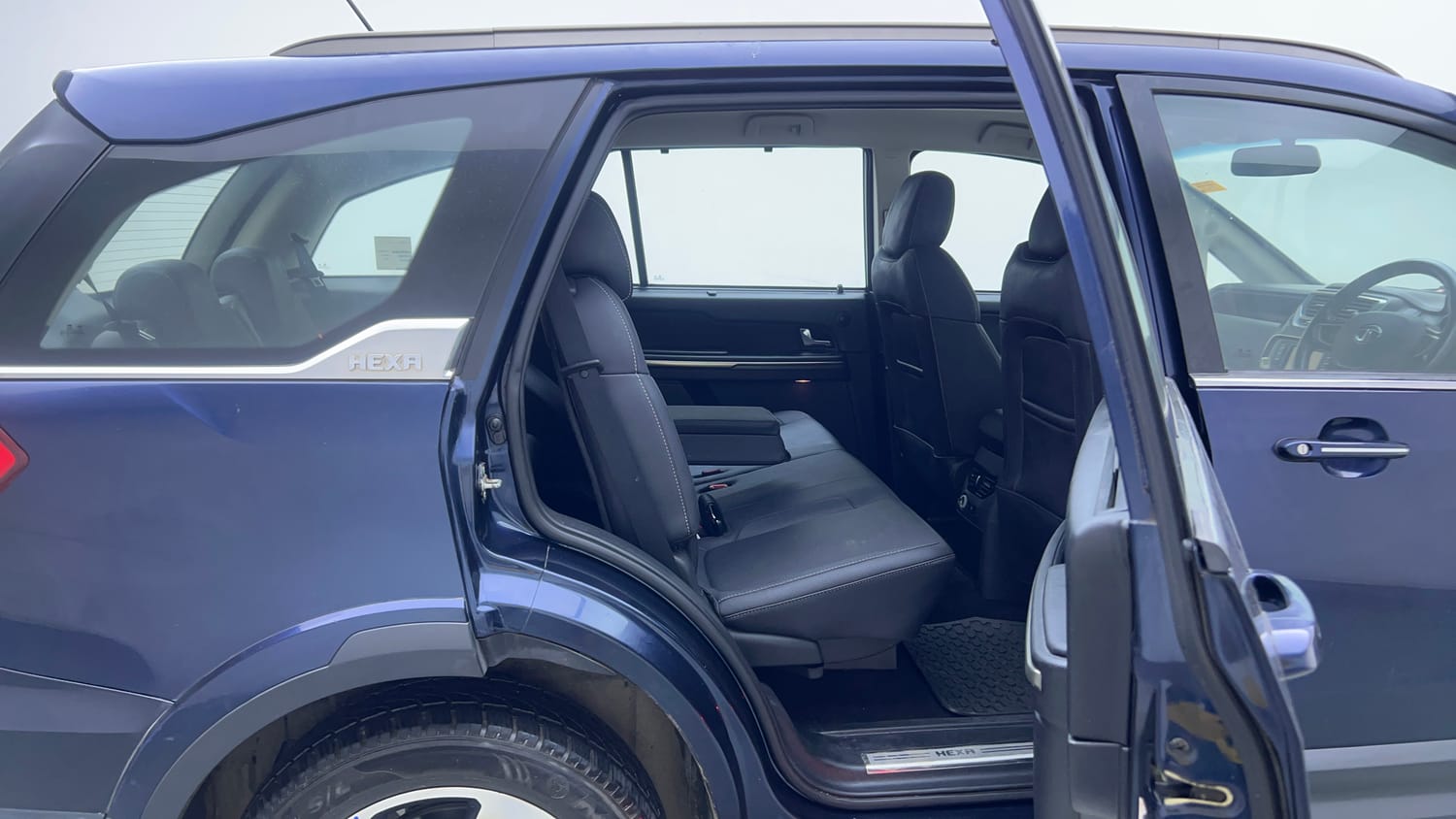 Used 2017 Tata Hexa XTA 4x2 7 STR Diesel Automatic interior RIGHT SIDE REAR DOOR CABIN VIEW