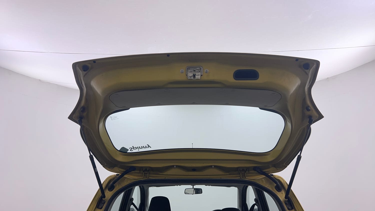 Used 2014 Maruti Suzuki Celerio VXi Petrol Manual interior DICKY DOOR OPEN VIEW