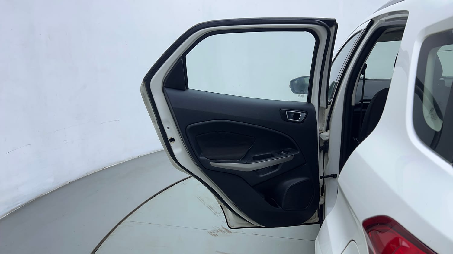 Used 2018 Ford EcoSport Titanium 1.5L TDCi Diesel Manual interior LEFT REAR DOOR OPEN VIEW