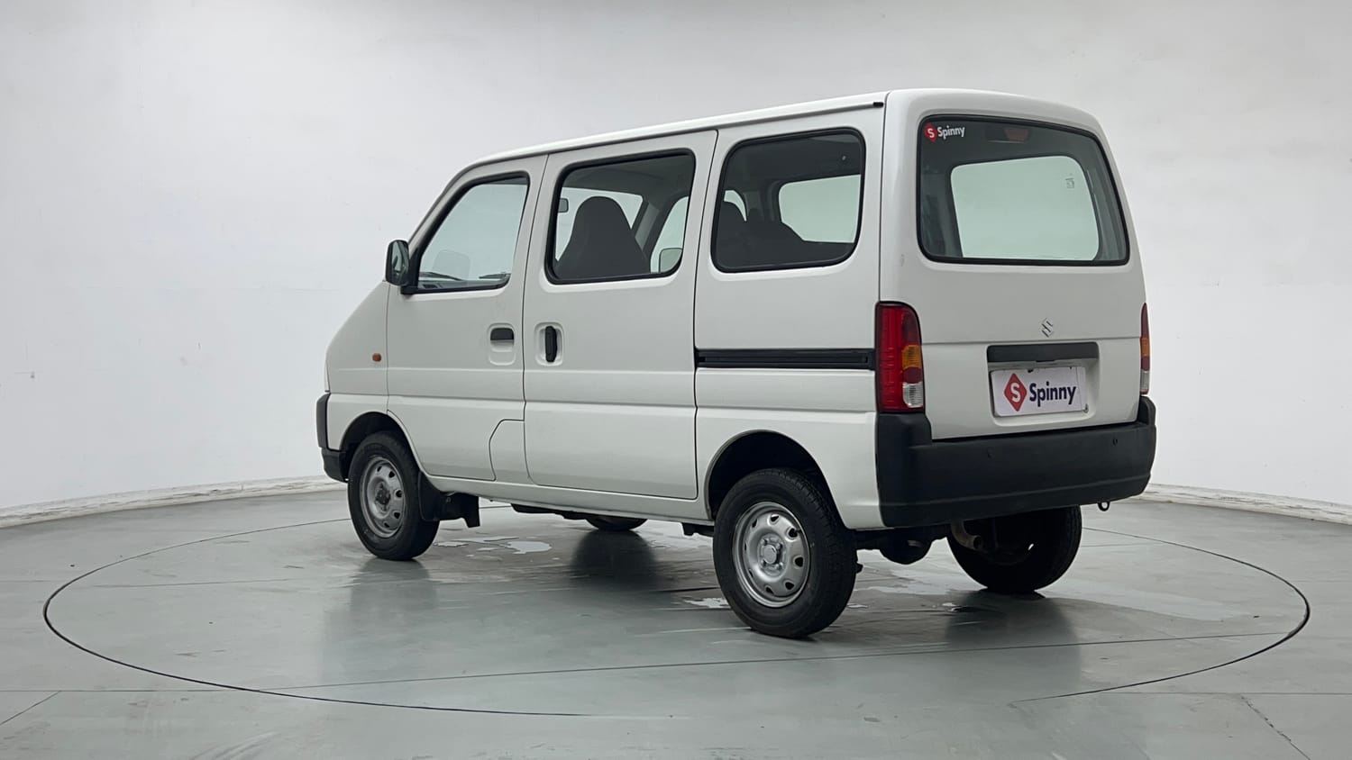 Used 2022 Maruti Suzuki Eeco 5 STR AC (O) Petrol Manual exterior LEFT REAR CORNER VIEW