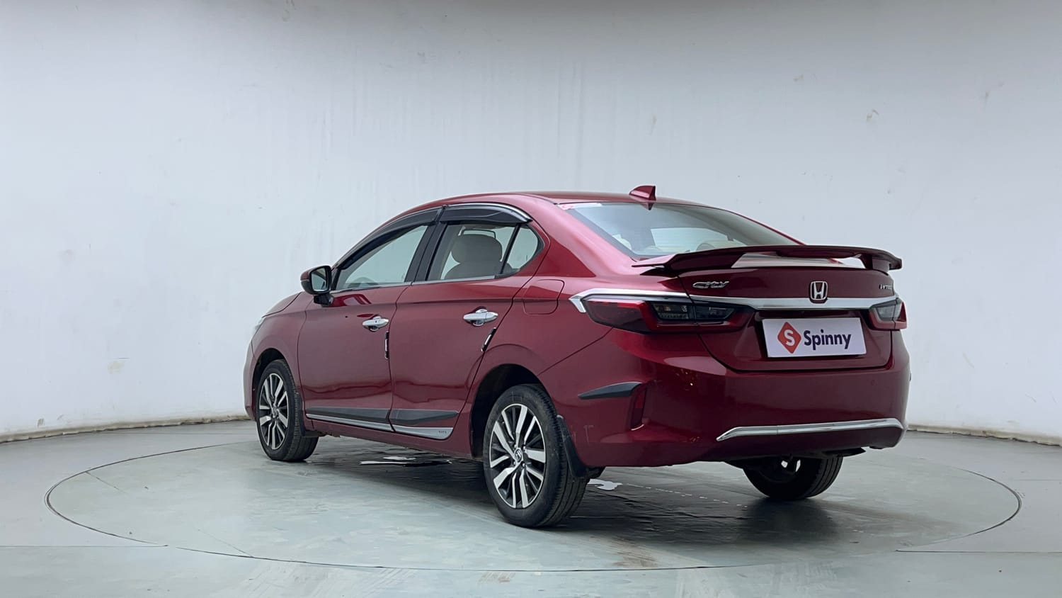 Used 2022 Honda City ZX CVT Petrol Petrol Automatic exterior LEFT REAR CORNER VIEW