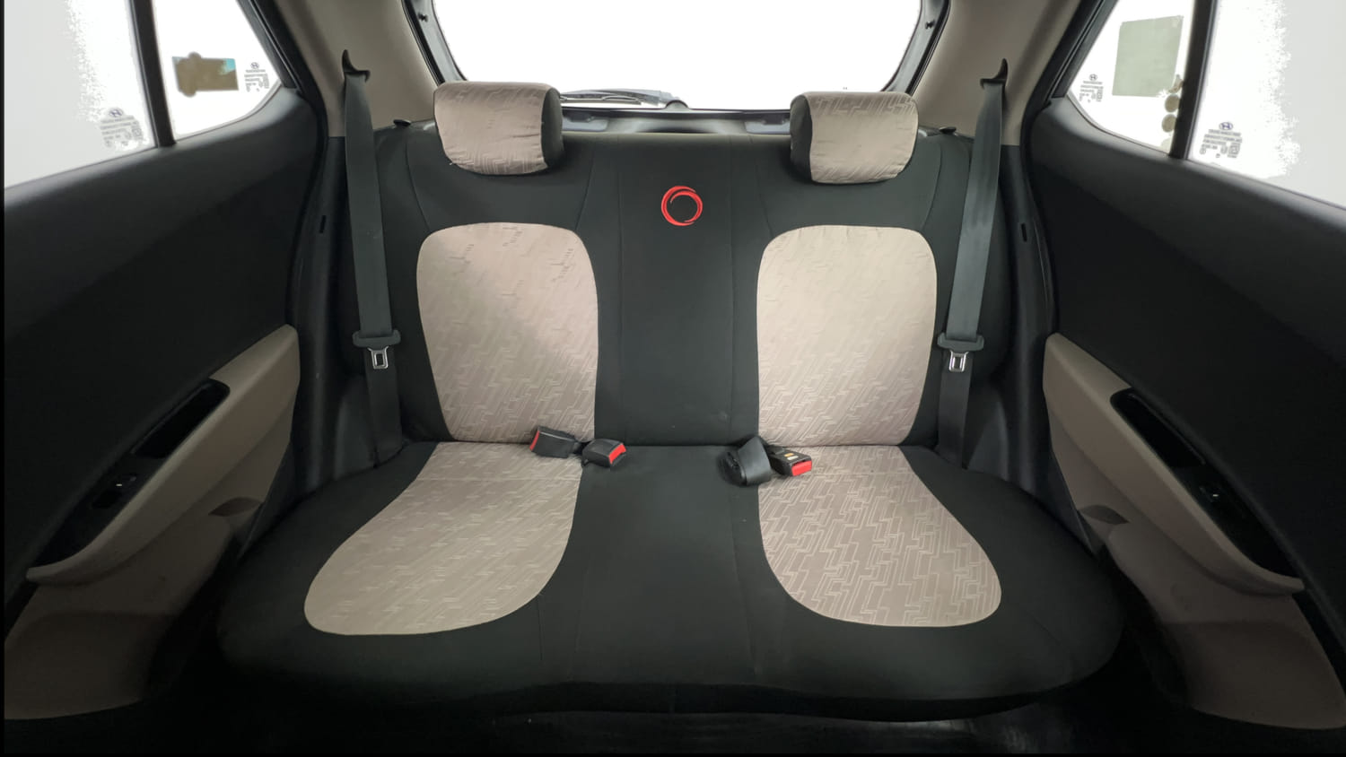 Used 2014 Hyundai Grand i10 Asta AT 1.2 Kappa VTVT Petrol Automatic interior REAR SEAT CONDITION VIEW