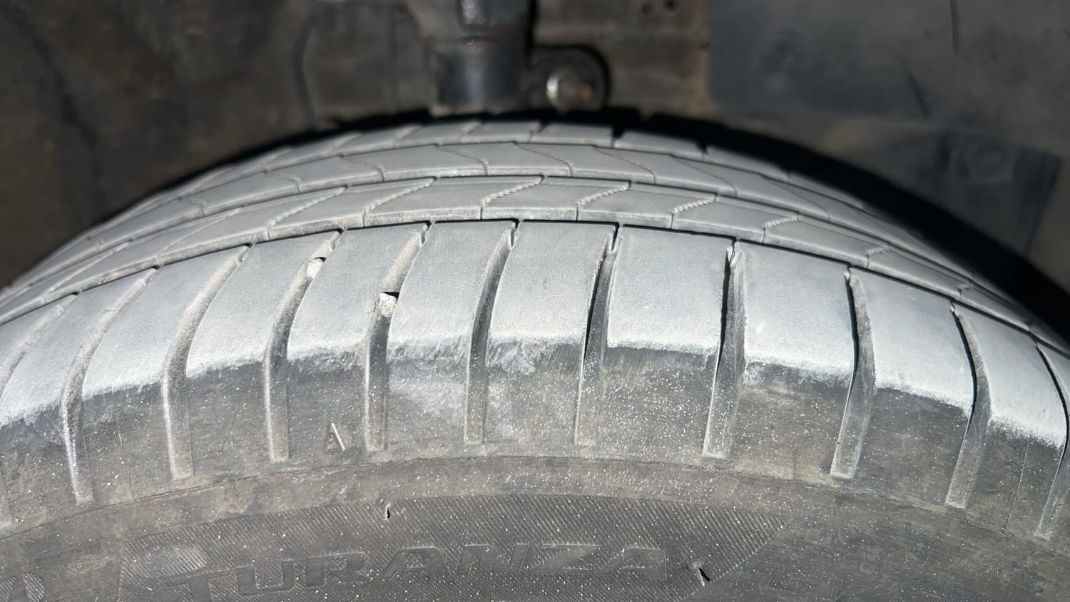 Used 2017 Honda Amaze 1.2 SX i-VTEC Petrol Manual tyres RIGHT FRONT TYRE TREAD VIEW