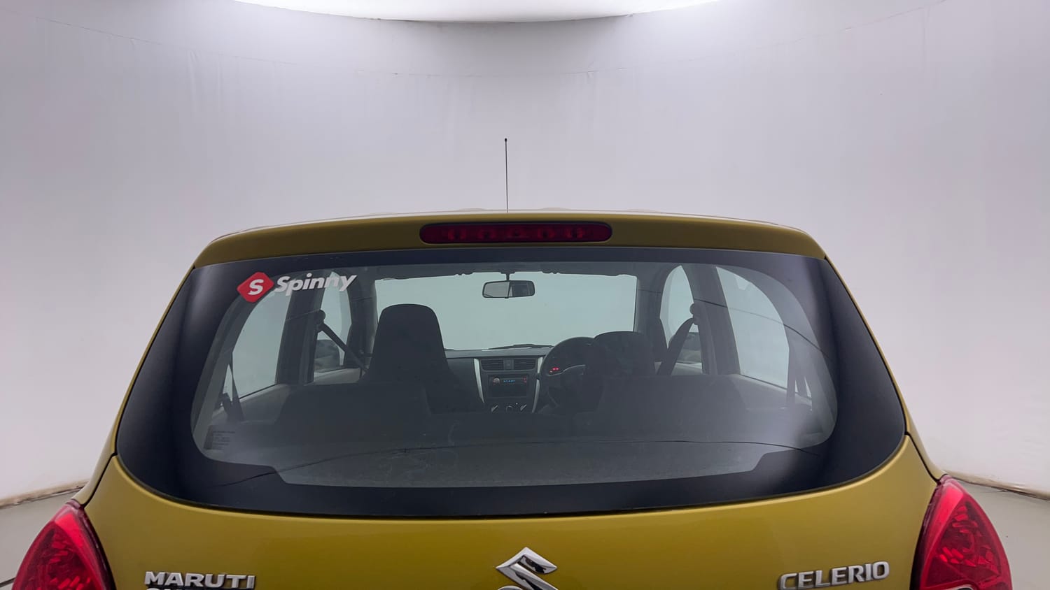 Used 2014 Maruti Suzuki Celerio VXi Petrol Manual exterior BACK WINDSHIELD VIEW