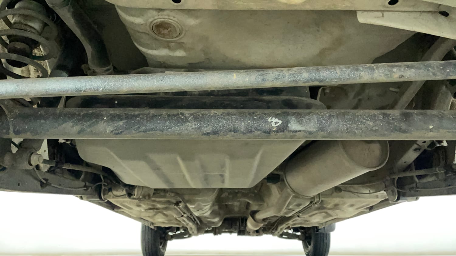 Used 2020 Maruti Suzuki Alto 800 LXi Petrol Manual extra REAR UNDERBODY VIEW (TAKEN FROM REAR)